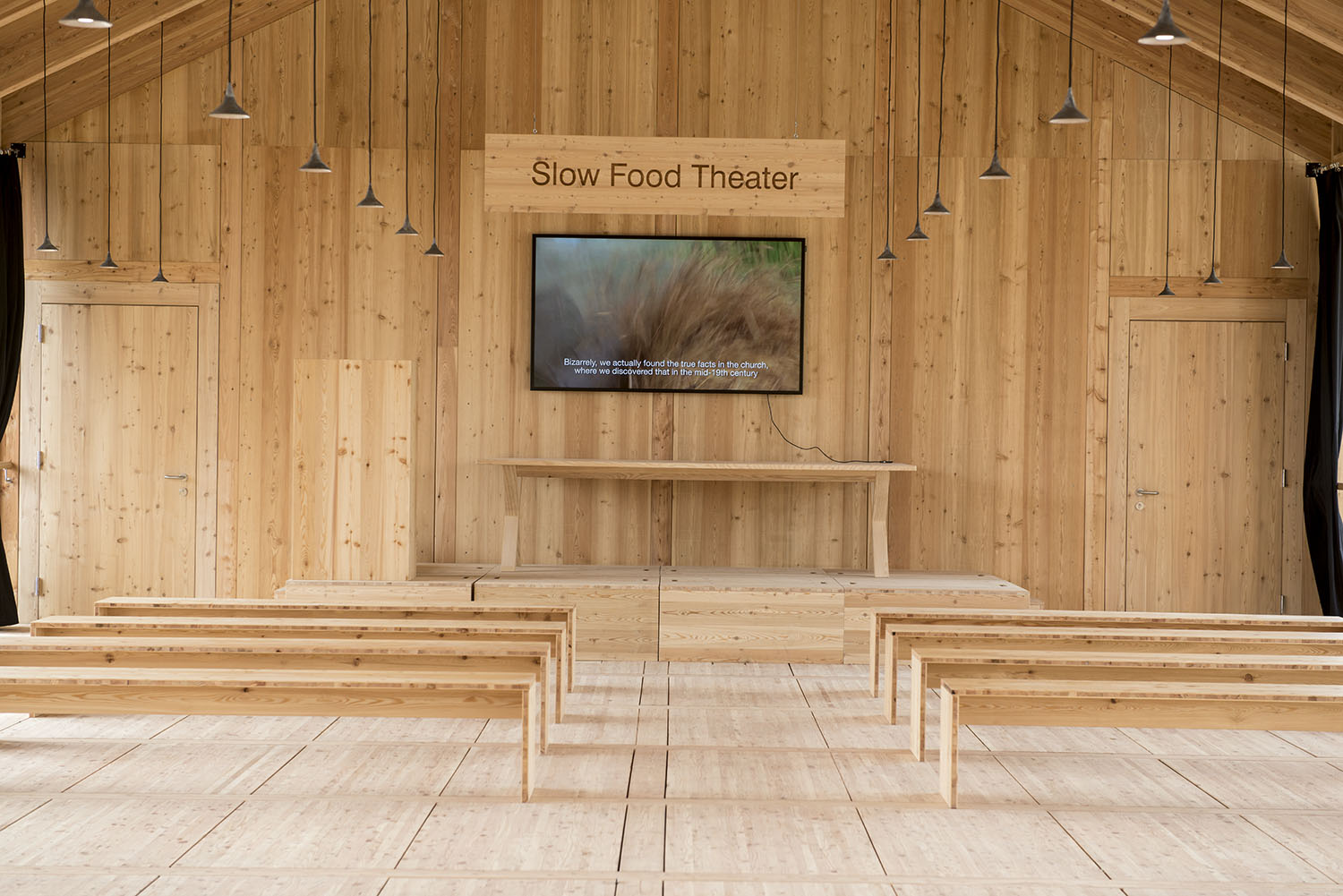 Inauguration Ceremony of the Slow Food Pavilion in Milan