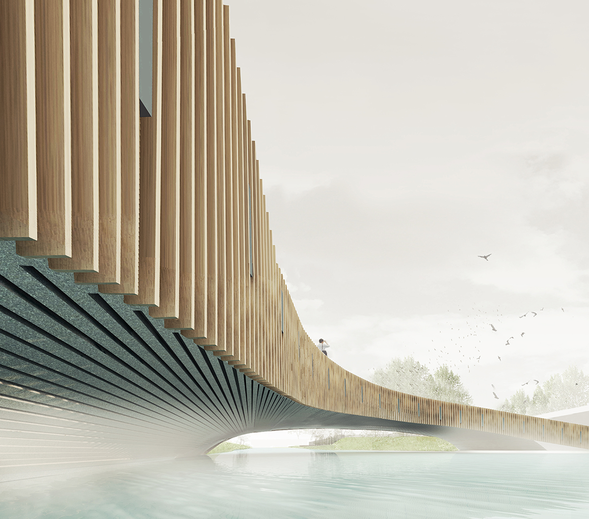 Next Architects designed &rsquo;&rsquo;Vlotwateringbrug&rsquo;&rsquo;, a unique bridge to house bats