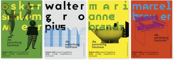 New corporate design of the Bauhaus archive