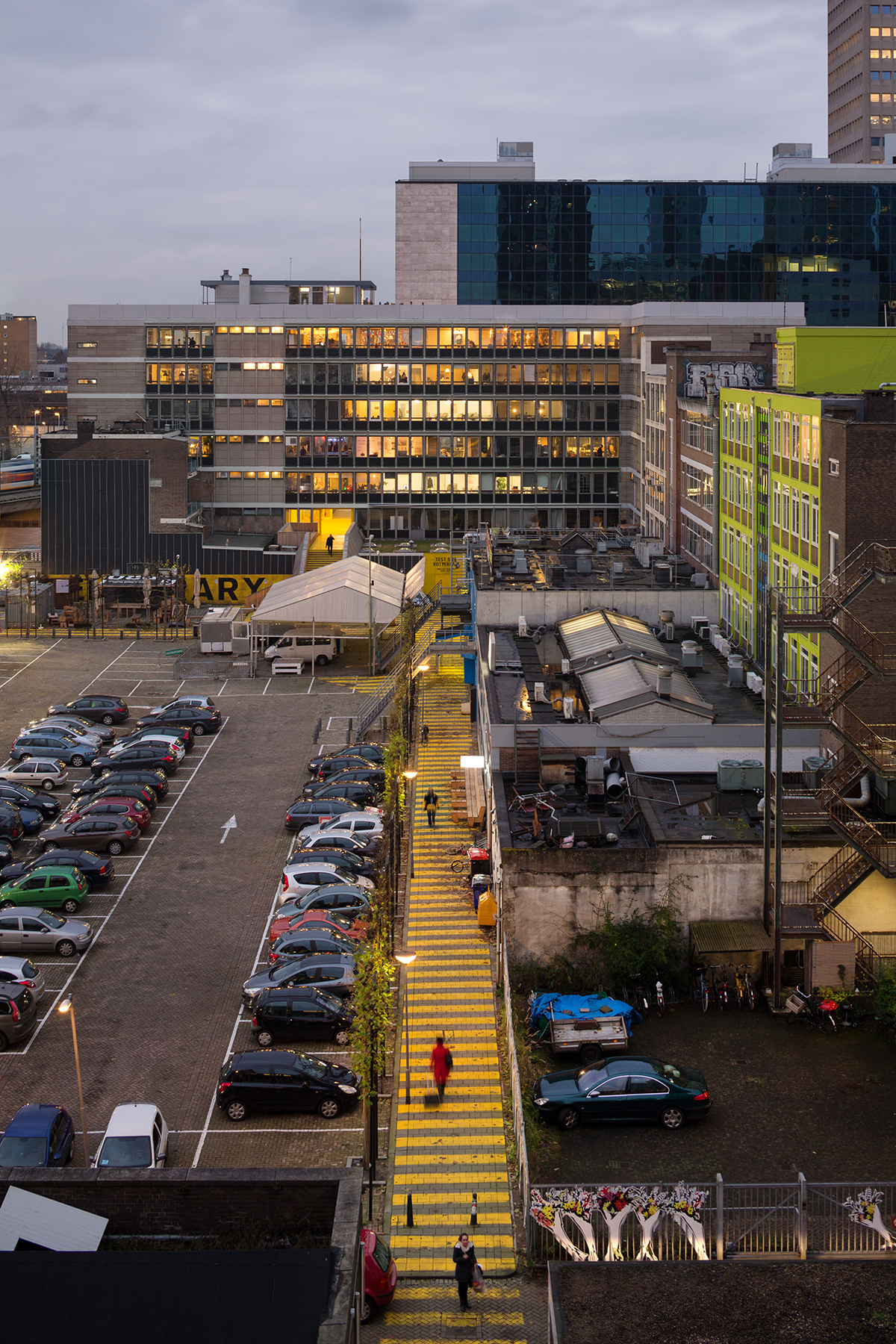 The Luchtsingel,  world’s first crowd funded public infrastructure,  completed