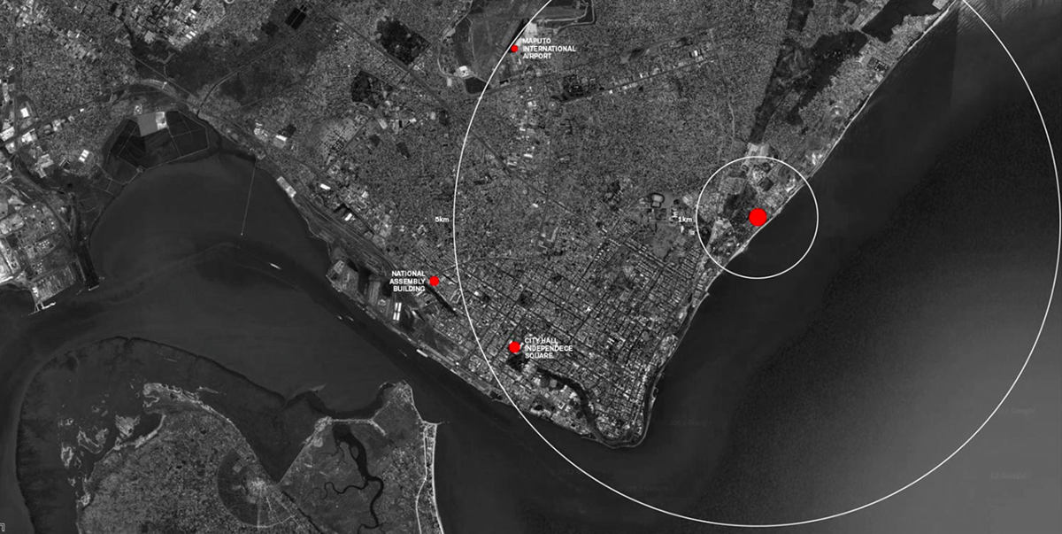 The new U.S. Embassy in Mozambique by Allied Works Architecture is expected to be completed in 2017