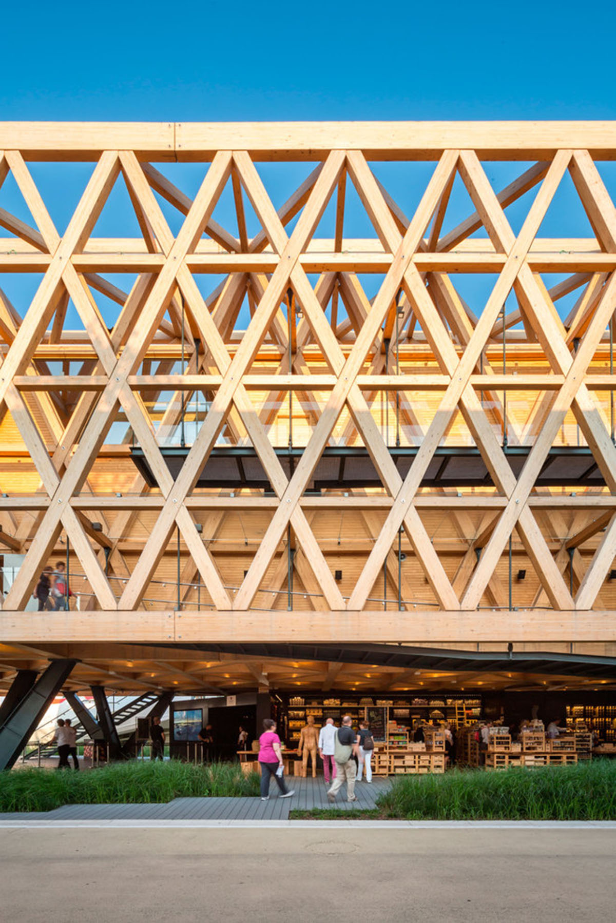 Undurraga Devés Arquitects designed a fully-structural framework for Chilean Pavilion - Expo Milano