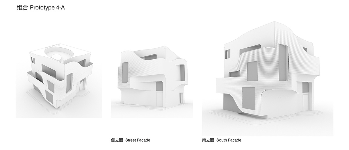 UNStudio draws attention to the curvilinear lines in Fairyland Guorui Villa complex