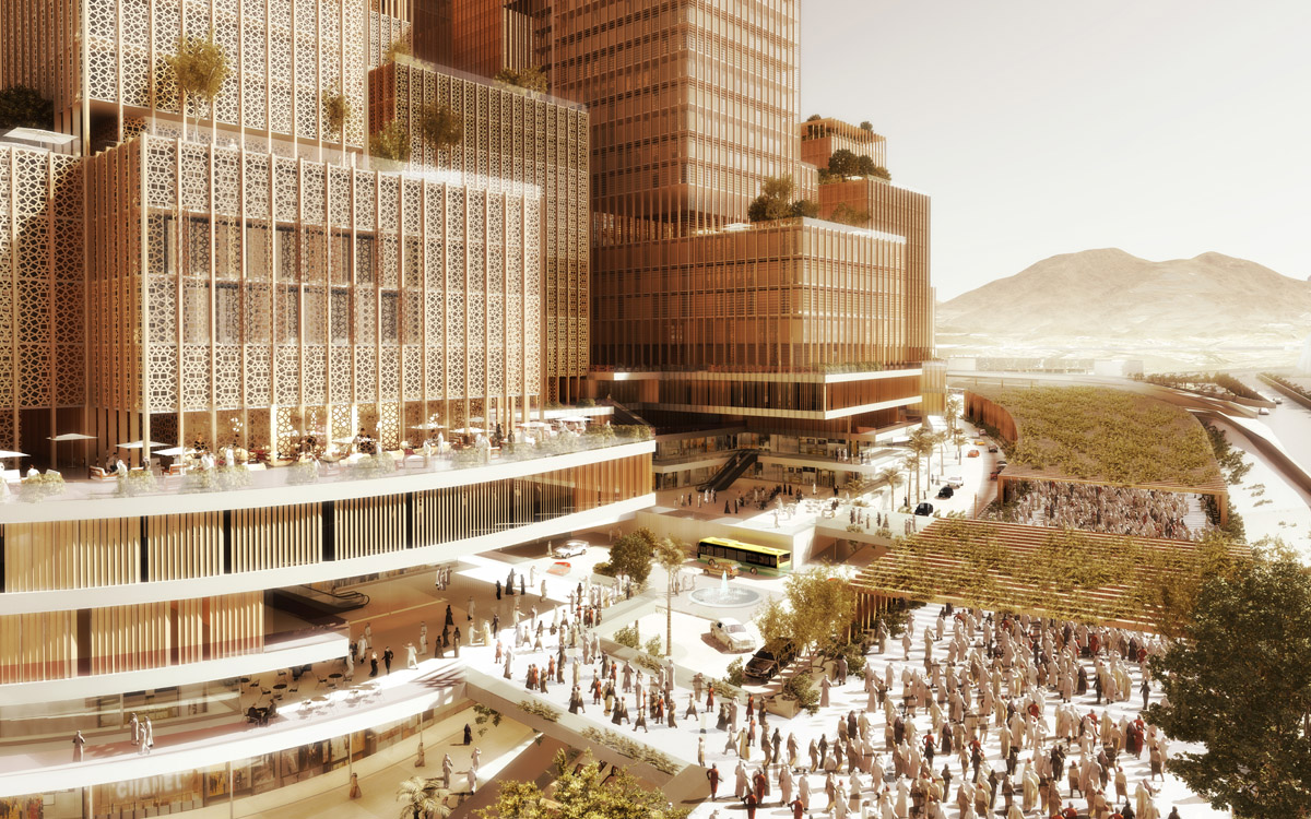 X-Architects wins competition focusing on new pedestrian routes for Mecca