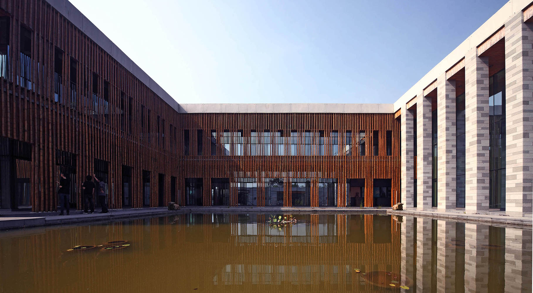 Luofu Shan Shui Museum shows the best use of materiality in its outer skin