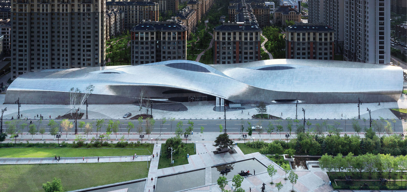 China Wood Sculpture Museum is shining like &rsquo;&rsquo;an abstraction of space&rsquo;&rsquo;