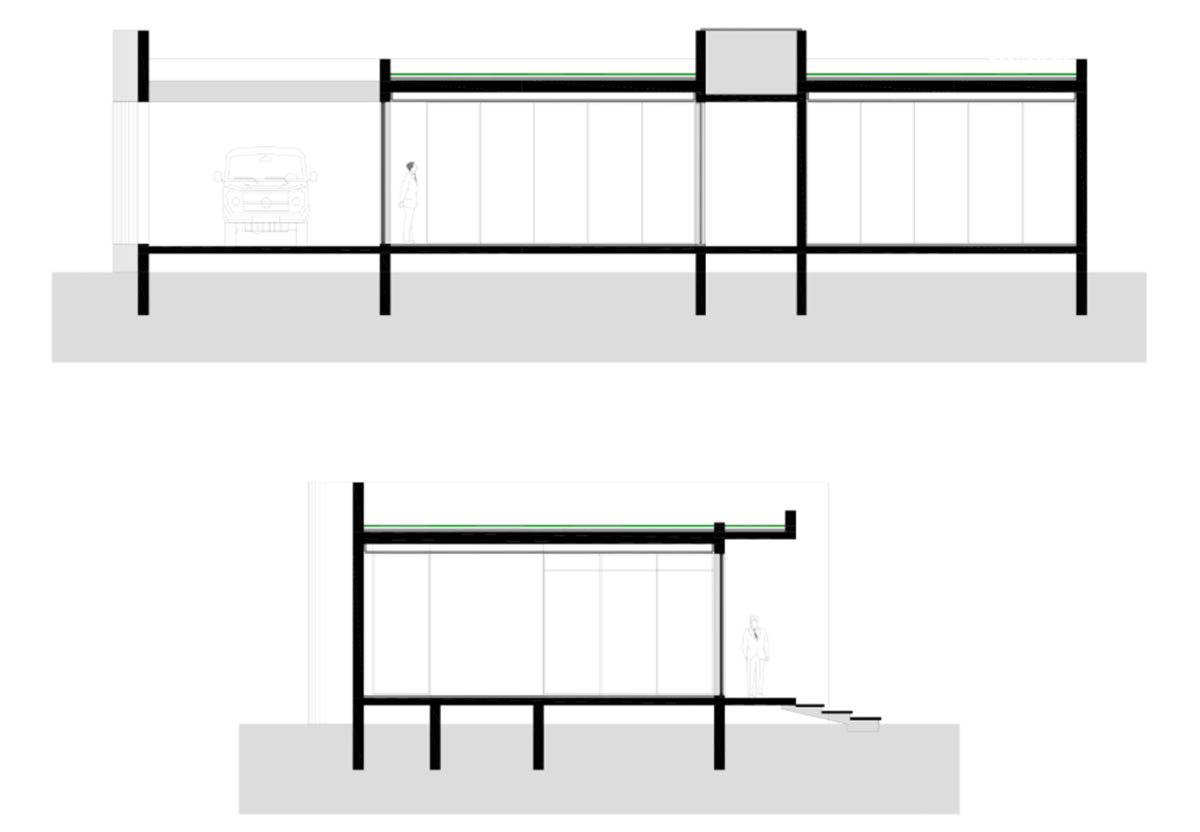 Casa HLM by Rafael Lorentz integrates with landscape presenting a pure view in Brazil