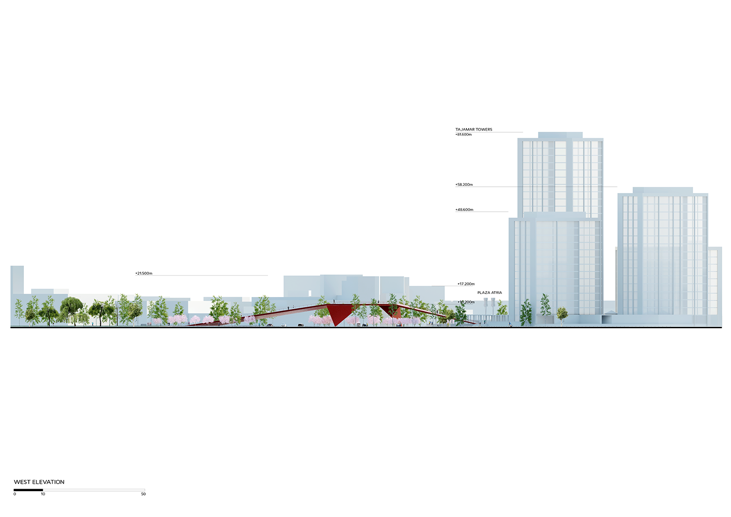 Contest For Architecture Concept Design Of A Public Plaza Of Tajamar Towers As A Tribute To Fernando