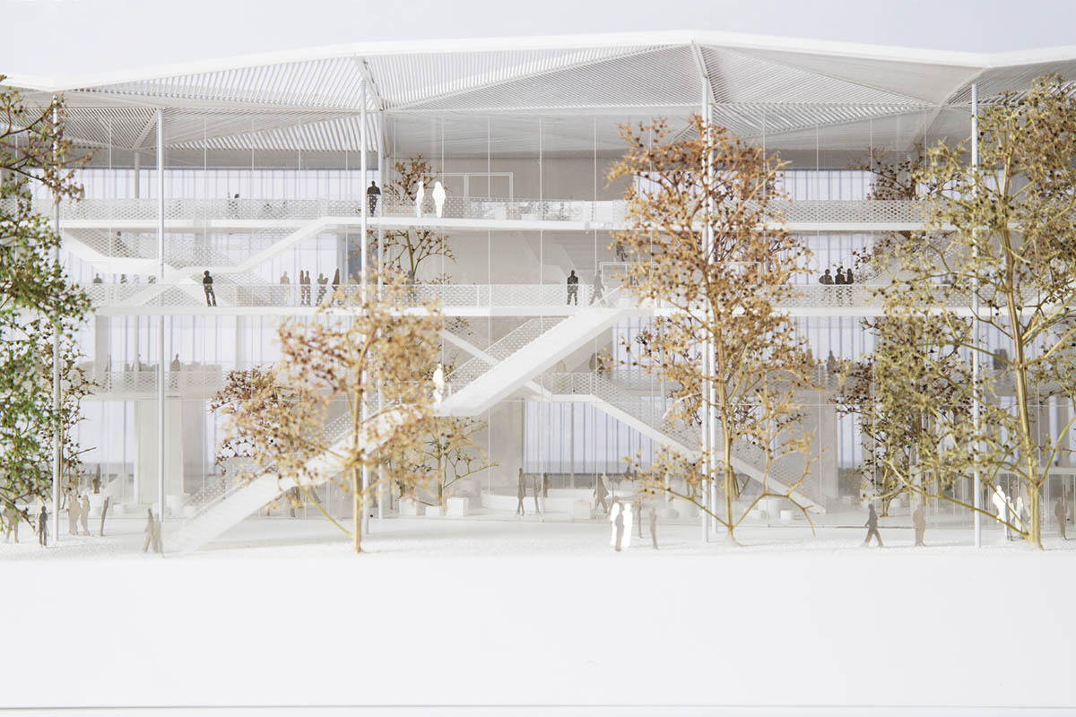 Sou Fujimoto, Nicolas Laisné & Manal Rachdi Architects talk about Ecole Polytechnique at Paris-Saclay