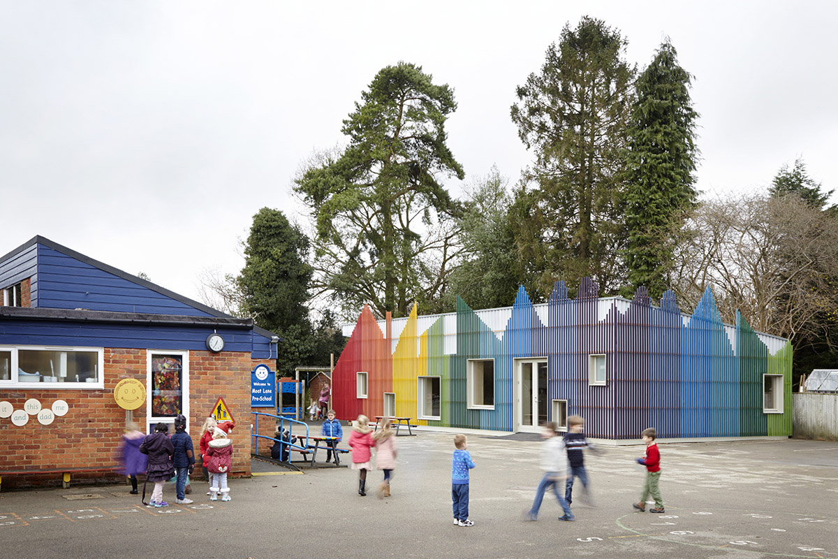 De Rosee Sa completes Roald Dahl inspired dining hall at Prestwood Infant School