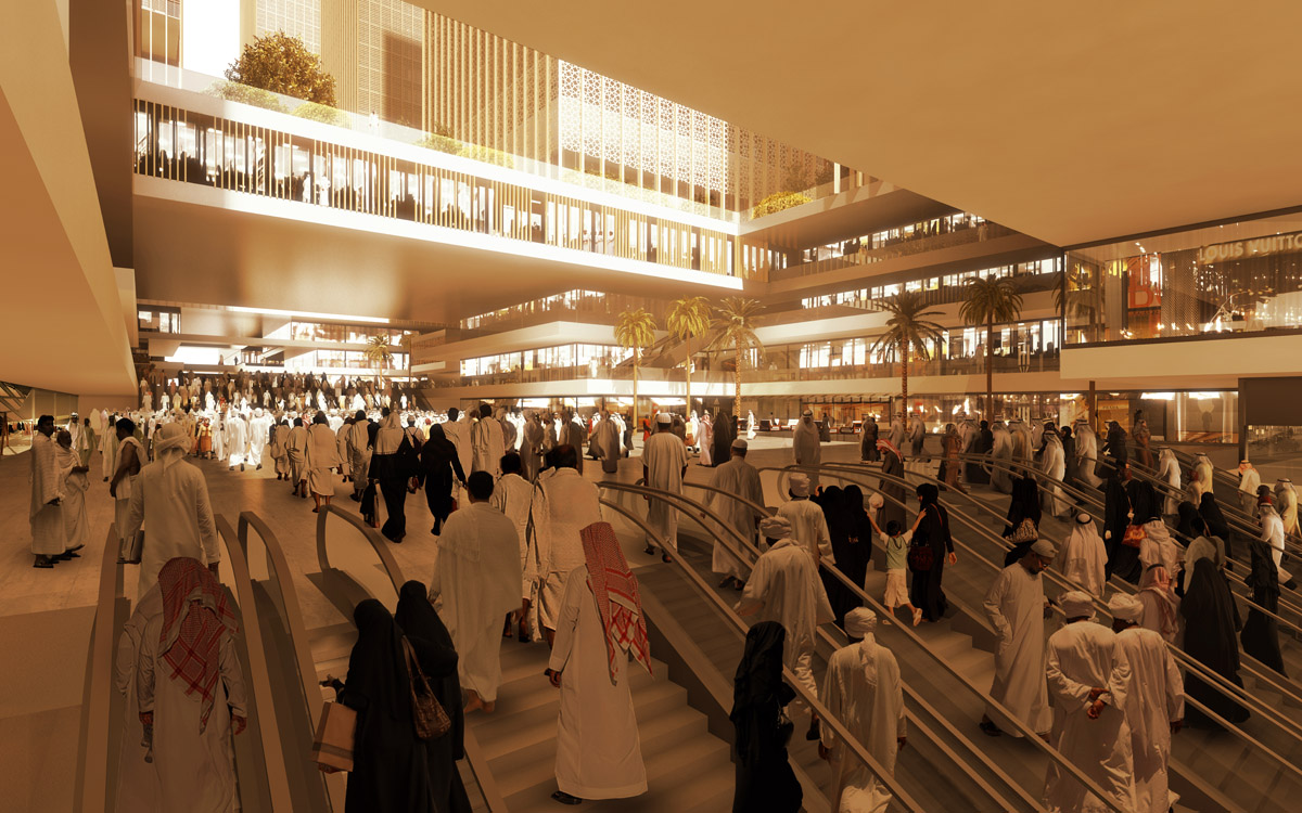 X-Architects wins competition focusing on new pedestrian routes for Mecca