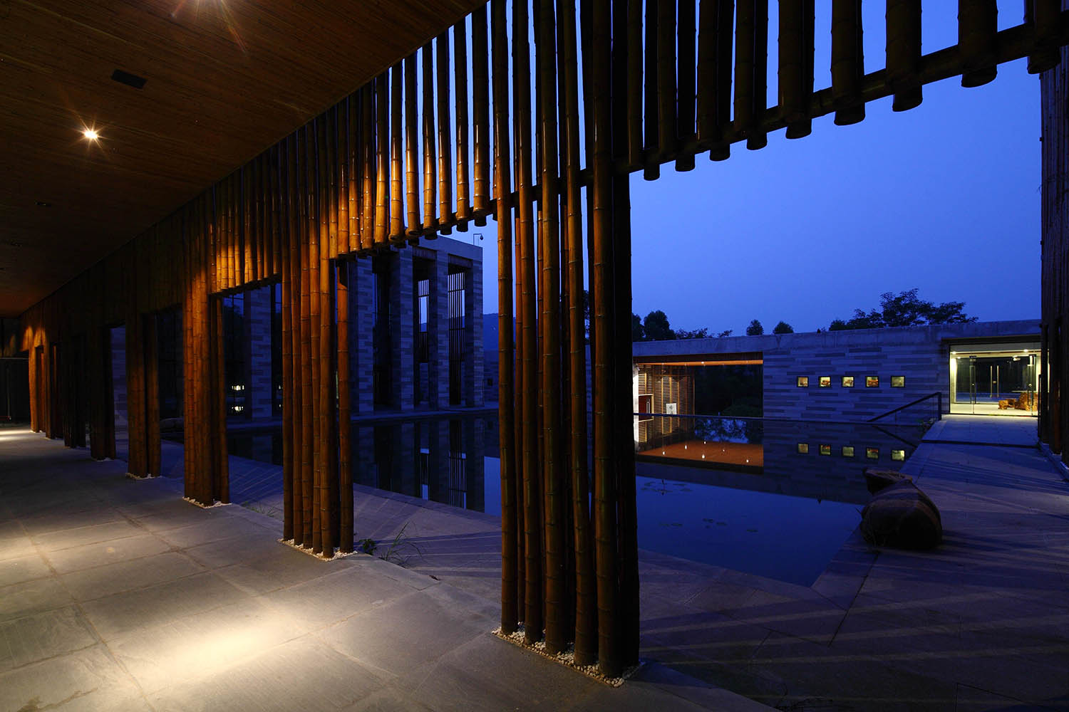 Luofu Shan Shui Museum shows the best use of materiality in its outer skin