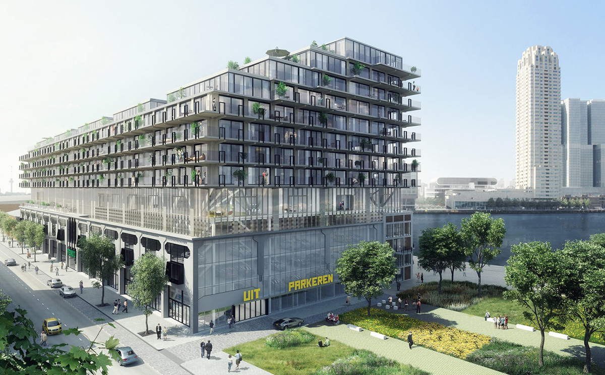 Mei Architects and planners redesigns The Fenix I Warehouses in Rotterdam