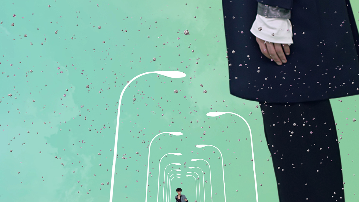 AMO graphically reinterprets the 2016 SS Prada Real Fantasies