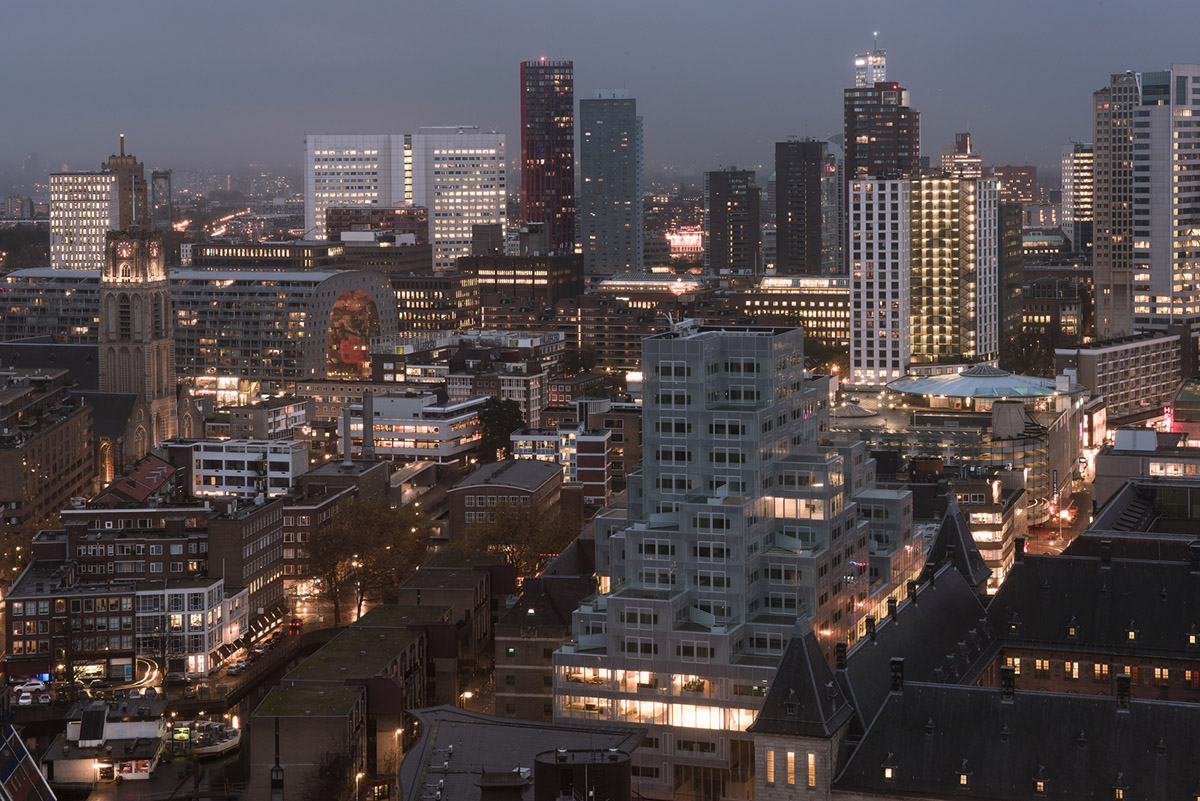 Explore OMA&rsquo;s mountainy structure, Timmerhuis opens to the public in Rotterdam