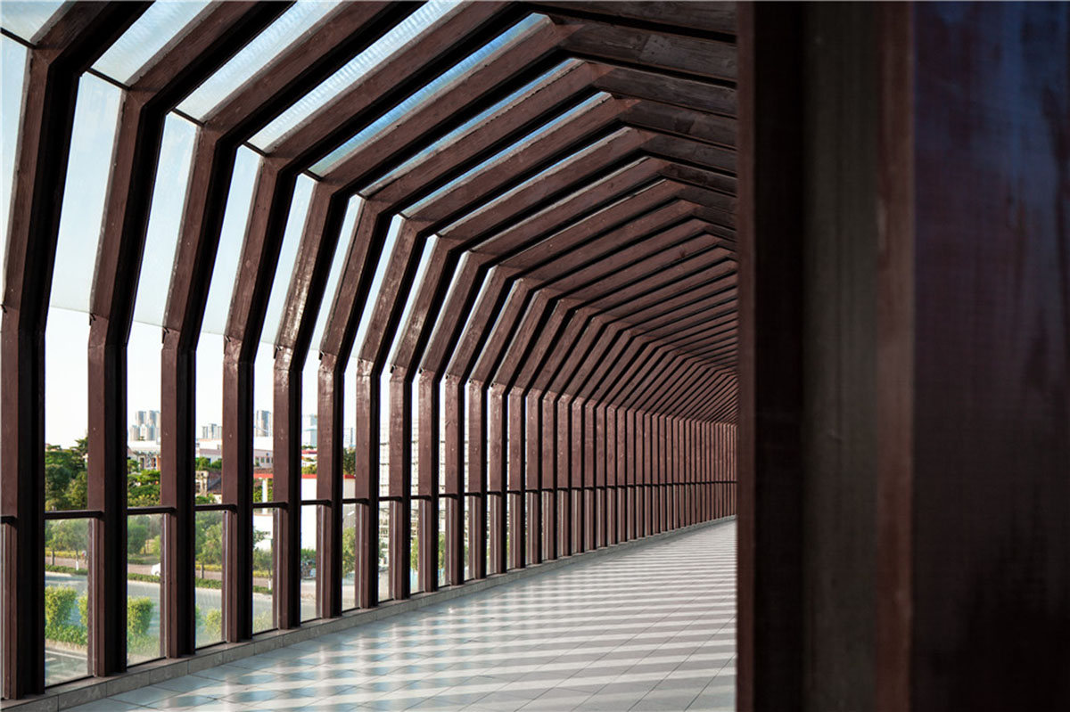 ADARC Associates completed Foshan New City Village Walkway Bridge in China