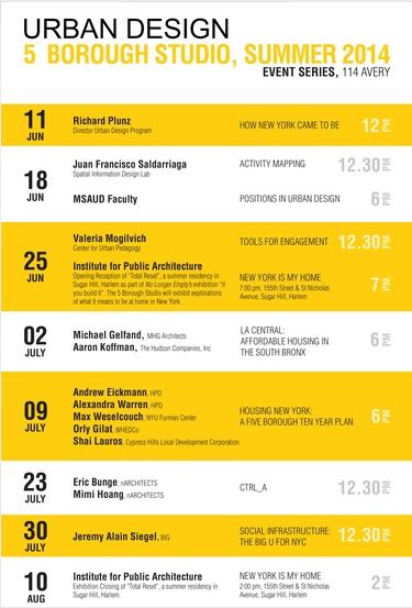 Urban Design Events Series: Institute for Public Architecture