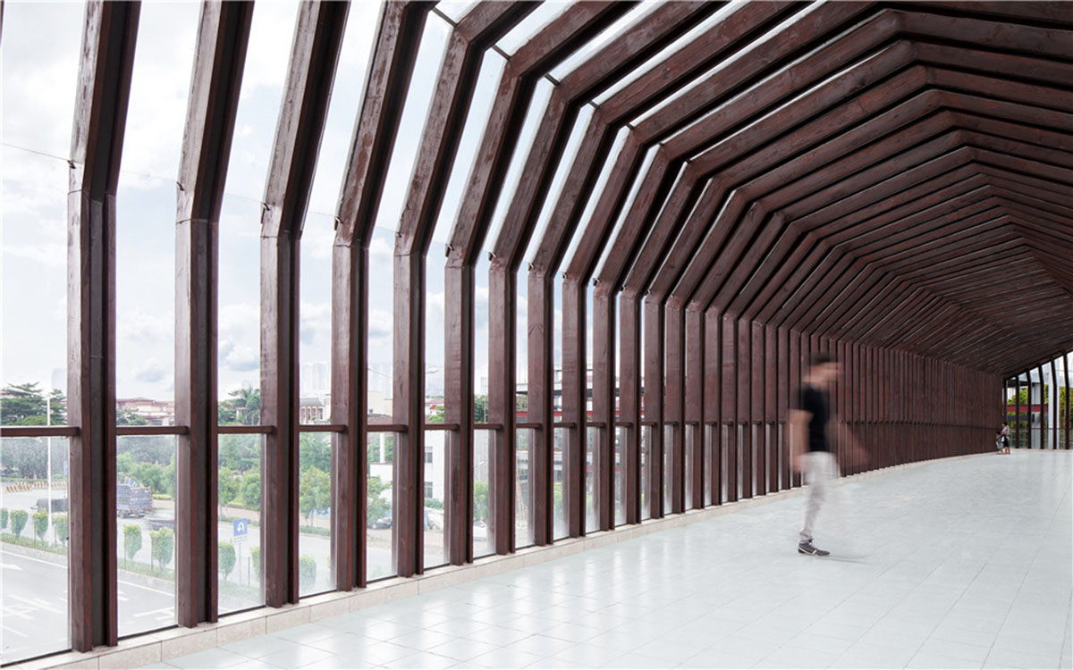 ADARC Associates completed Foshan New City Village Walkway Bridge in China