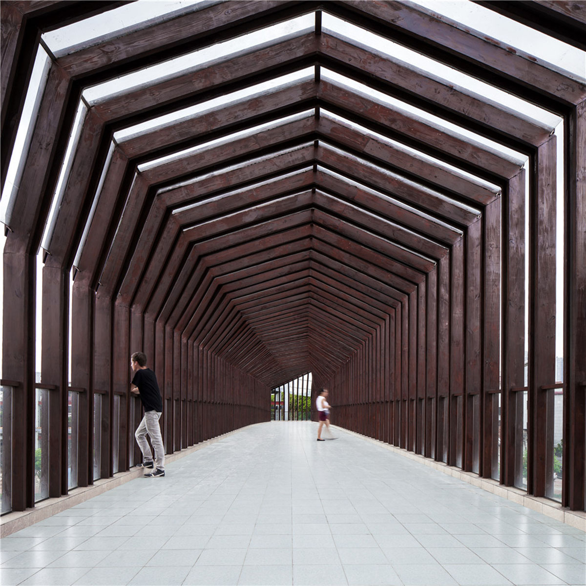 ADARC Associates completed Foshan New City Village Walkway Bridge in China