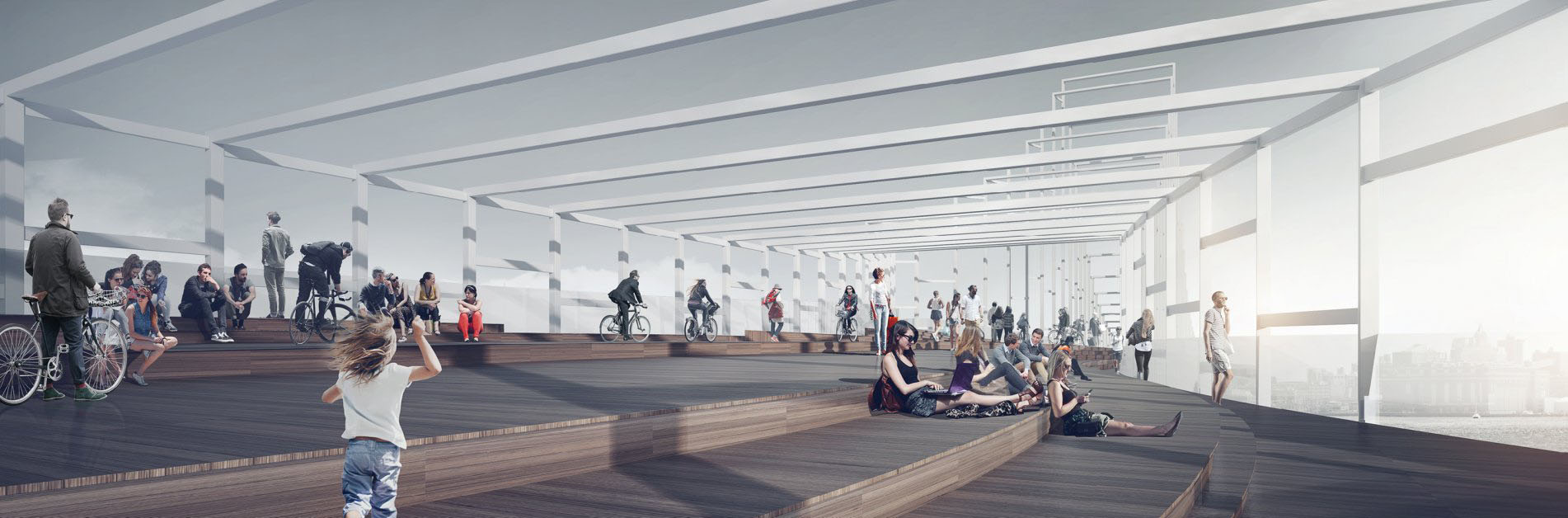 COBE unveils the proposal for London&rsquo;s new pedestrian bridge across the River Thames