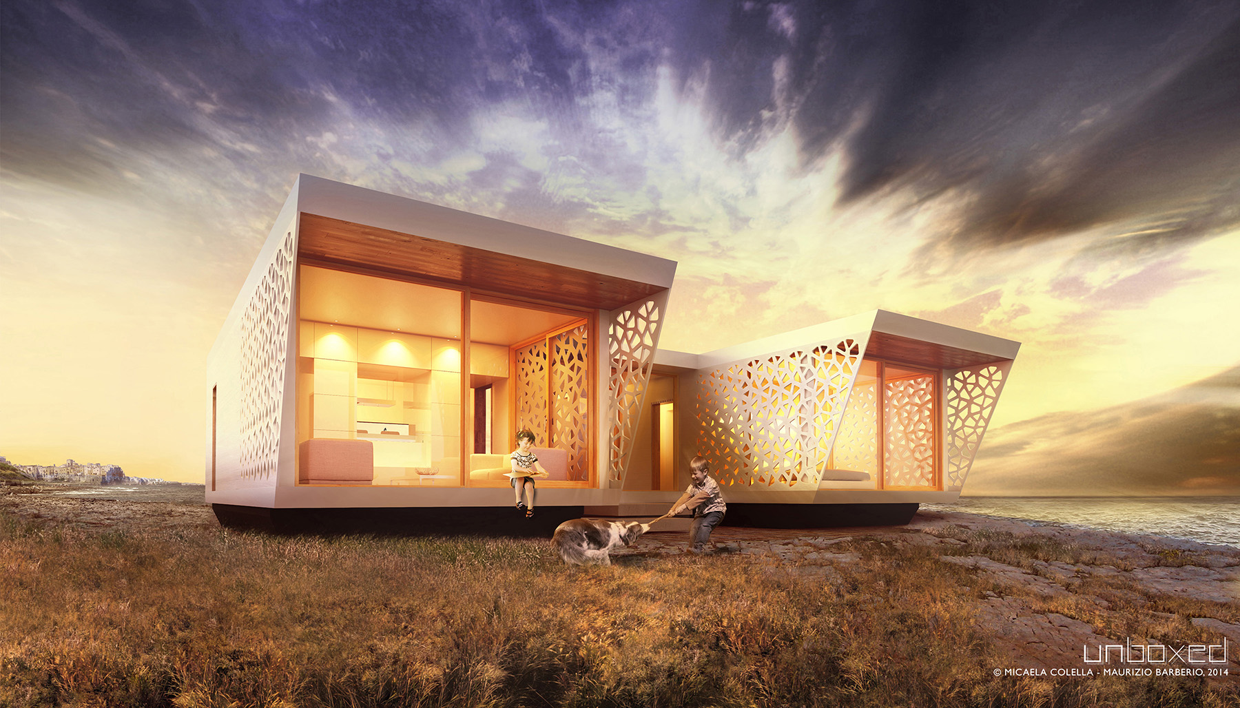 Unboxed:prefab wooden house