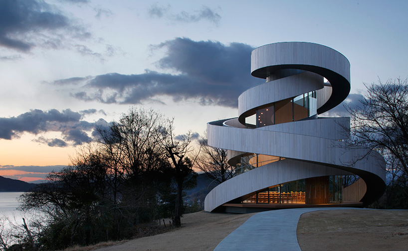 ’’S Structure’’ Ribbon Chapel looks like a sculpture by Hiroshi Nakamura&NAP