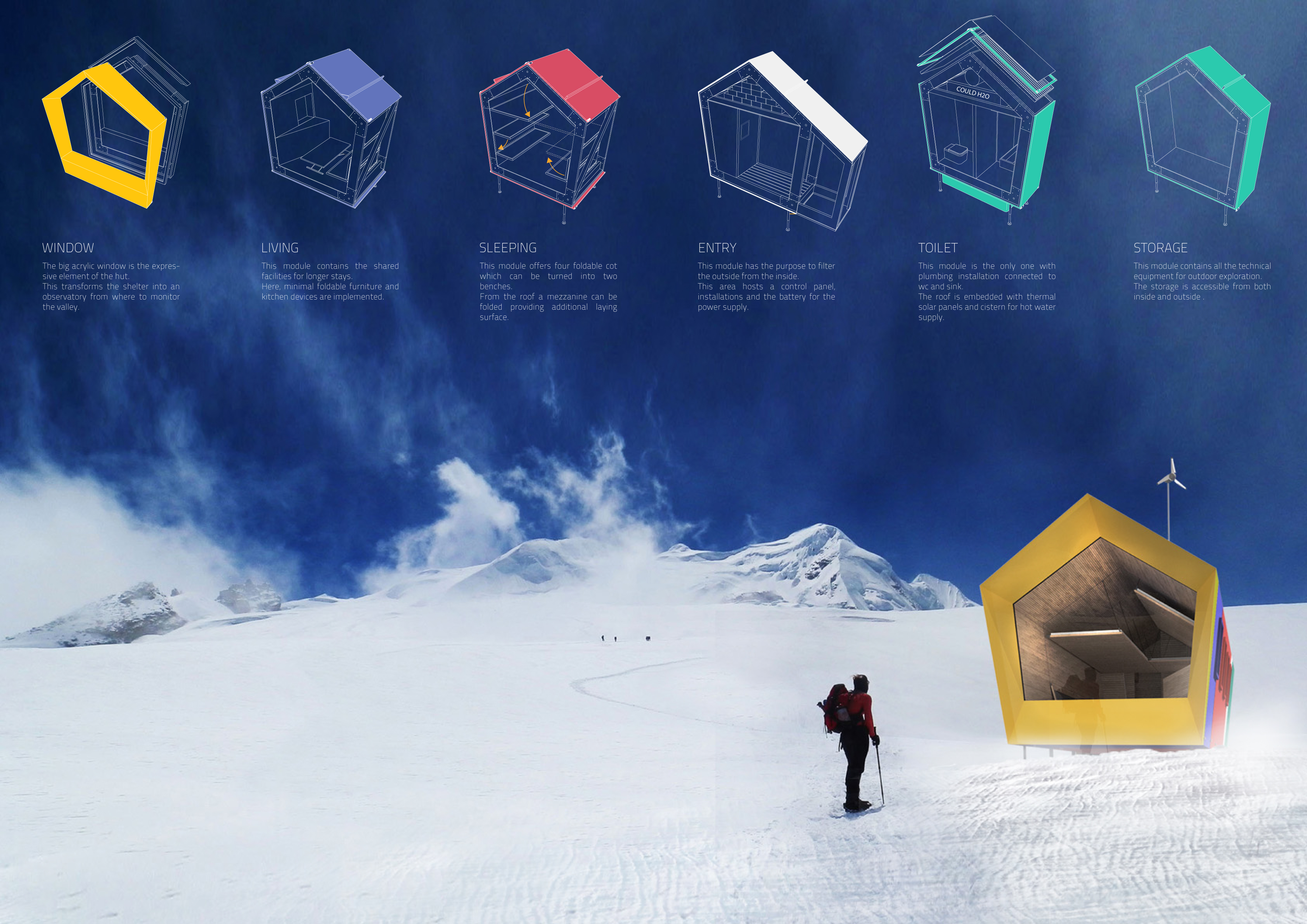 Himalayan Mountain Hut Competition Winners Unveiled