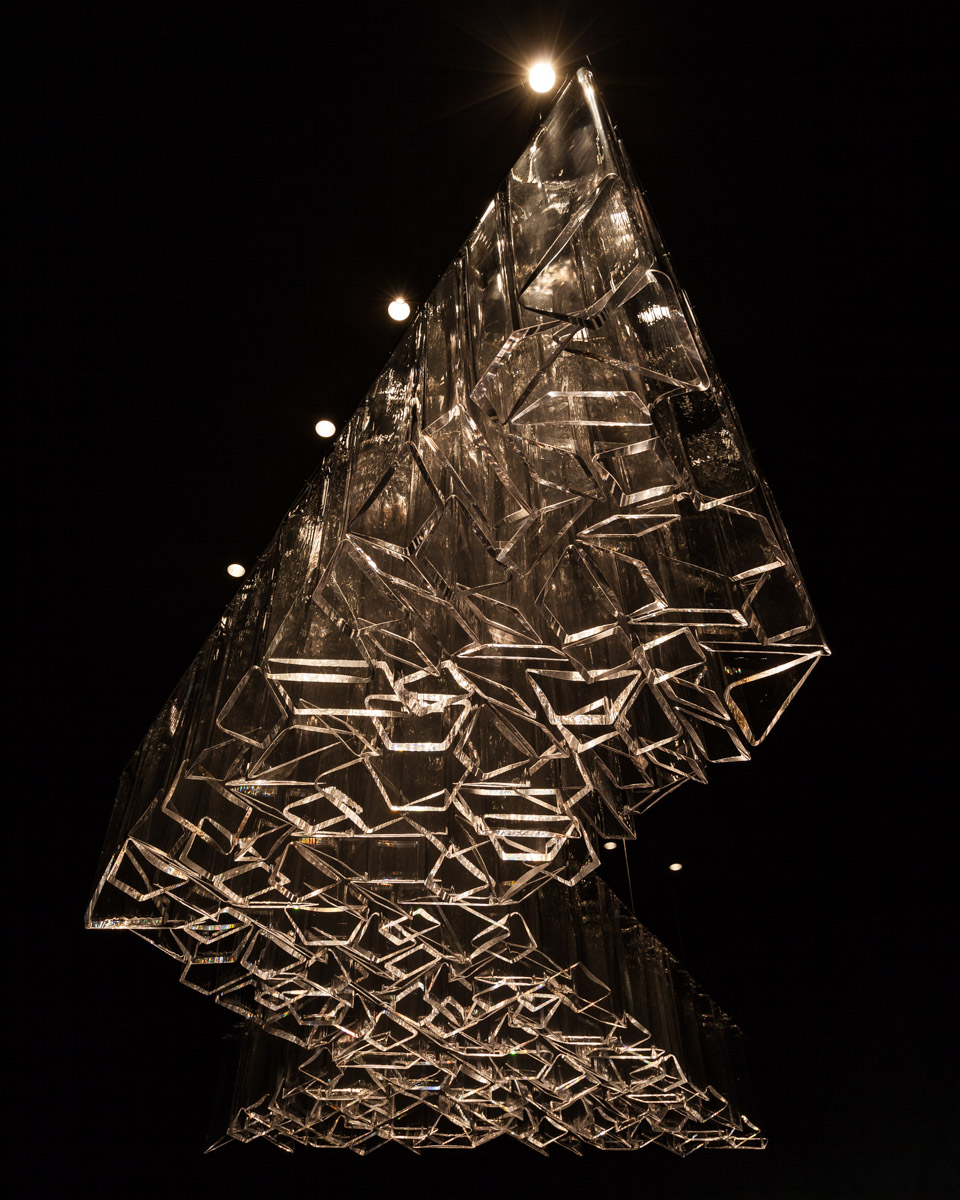 Libeskind&rsquo;s &rsquo;&rsquo;Ice&rsquo;&rsquo; draws angular patterns creating variety of spaces