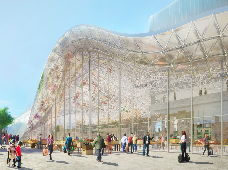 Market and Civic Offices by MVRDV adumbrates &rsquo;&rsquo;nude structure&rsquo;&rsquo;