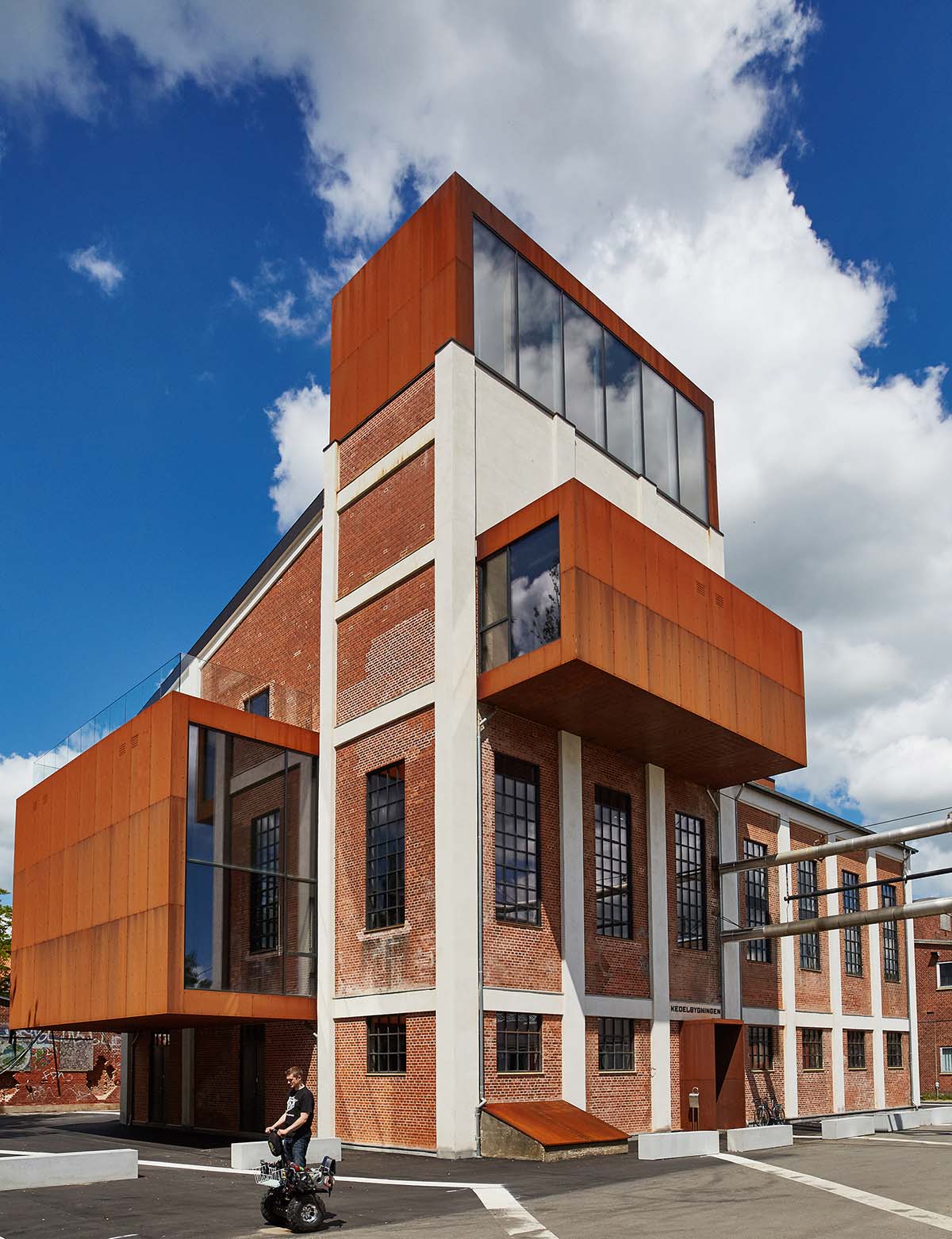 Inauguration of revitalized Boiler Central in Vejle, Denmark by Schmidt Hammer Lassen Architects