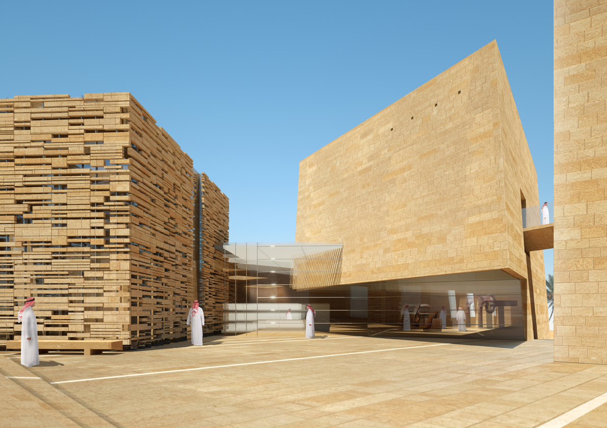 Studio Schiattarella wins Addiriyah Art Center Competition First Prize
