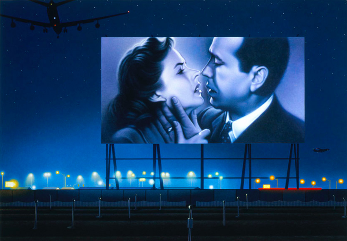 Andrew Valko creates artistic paintings of Hollywood stars as a realistic movie