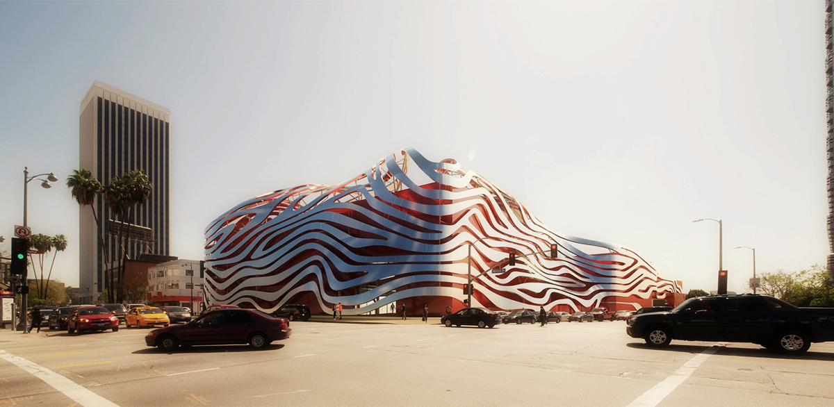 Kohn Pederson Fox’s The Petersen Automotive Museum will re-open in December of 2015