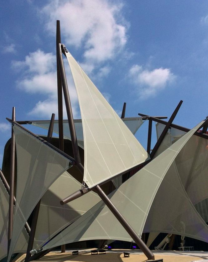 The most complicated form at Expo Milano 2015:Kuwait Pavilion | Challenge of Nature