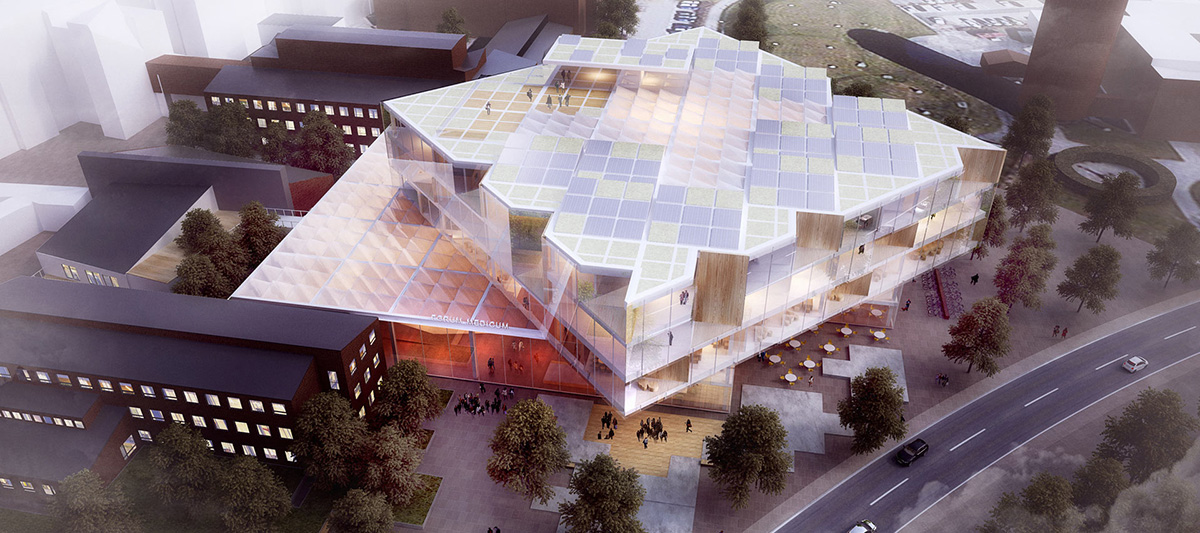 Henning Larsen Architects designs new uniting forum for the medical faculty of Lund University