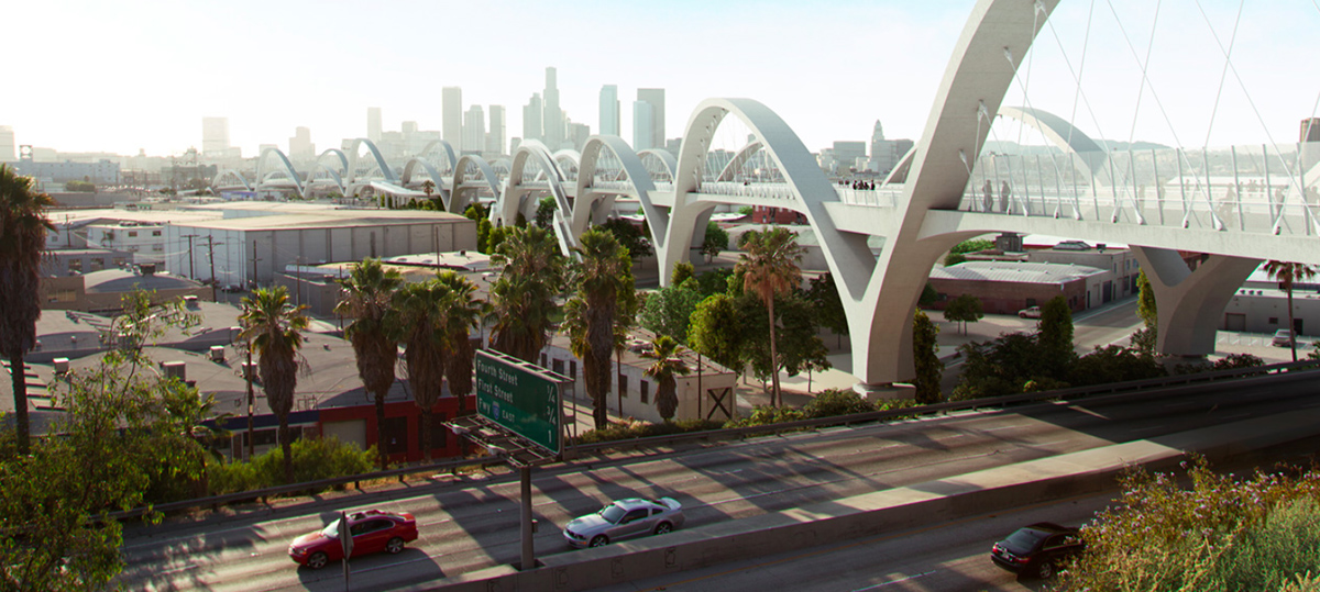 Michael Maltzan Architecture designs the giant viaduct of Los Angeles