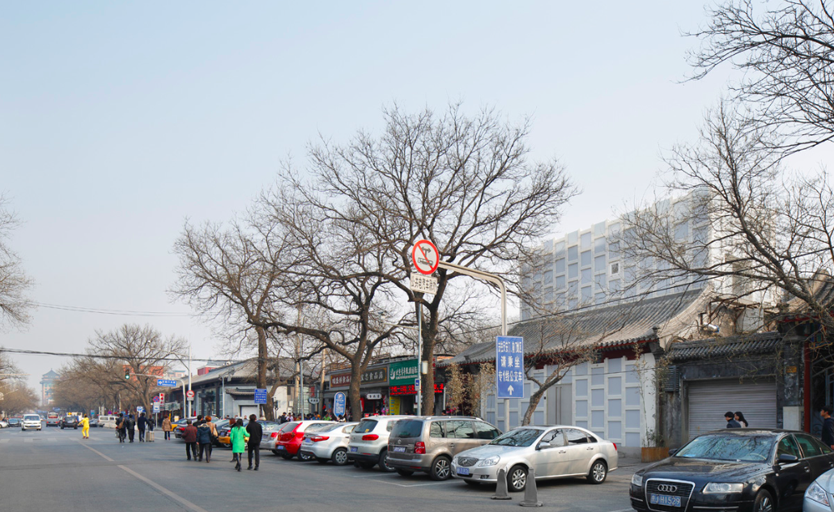 Kengo Kuma&rsquo;s Beijing Tea House looks like an &rsquo;&rsquo;ice-sculptured frame&rsquo;&rsquo; in traditional context