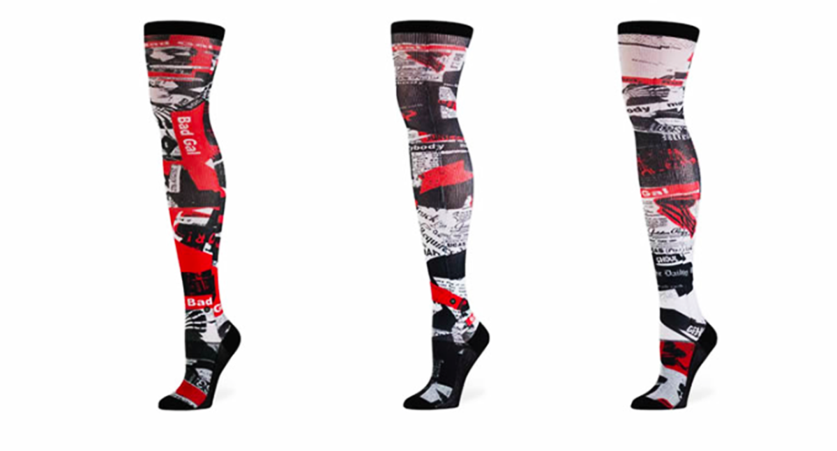 Welcome to Rihanna socks! Rihanna unveiled her latest design project collaborating with Stance