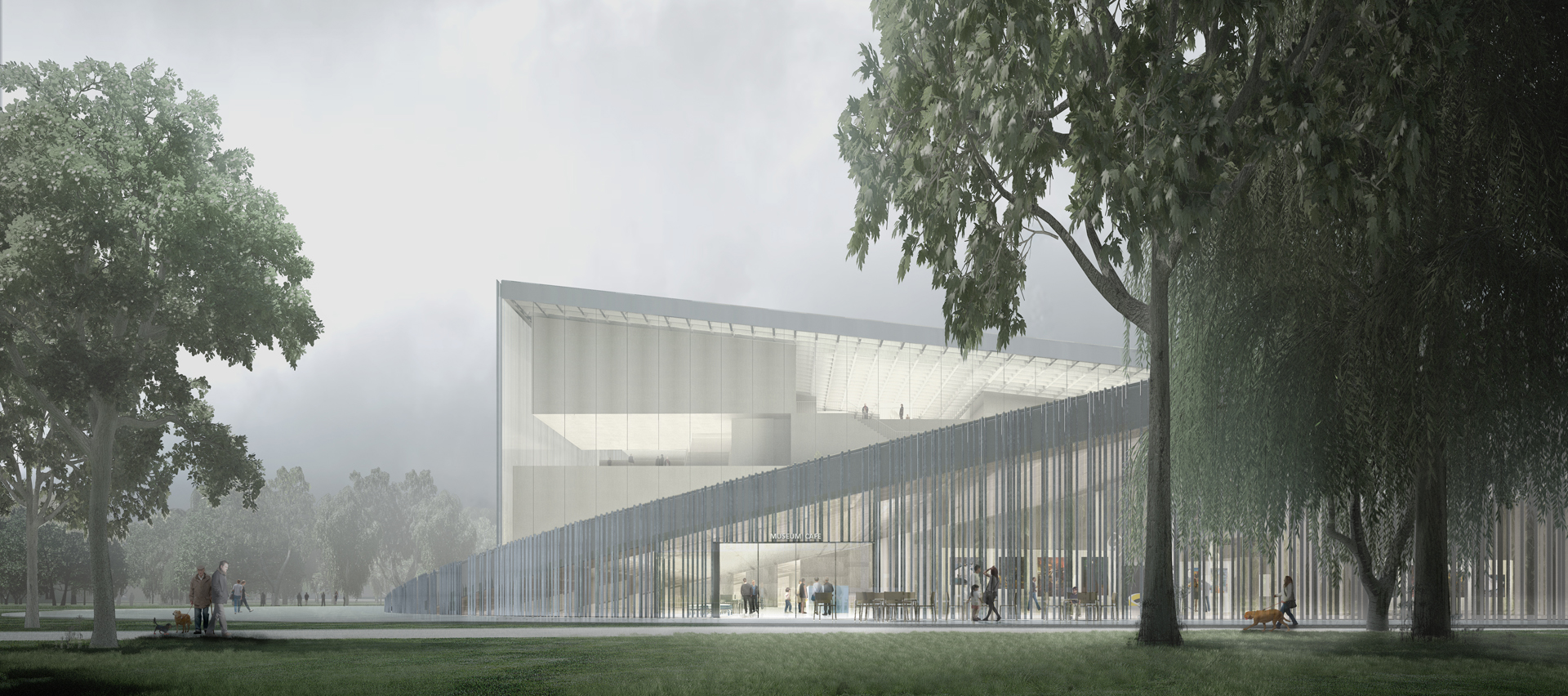 Henning Larsen Architects revealed its proposal for The New National Gallery&Ludwig Museum