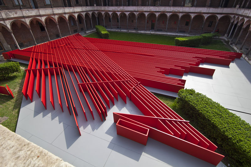 Daniel Libeskind’s ’’Future Flowers’’ at the 2015 Salone del Mobile