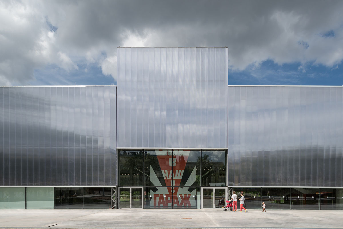 Yuri Palmin revealed new images of OMA’s Garage Museum of Contemporary Art in Moscow