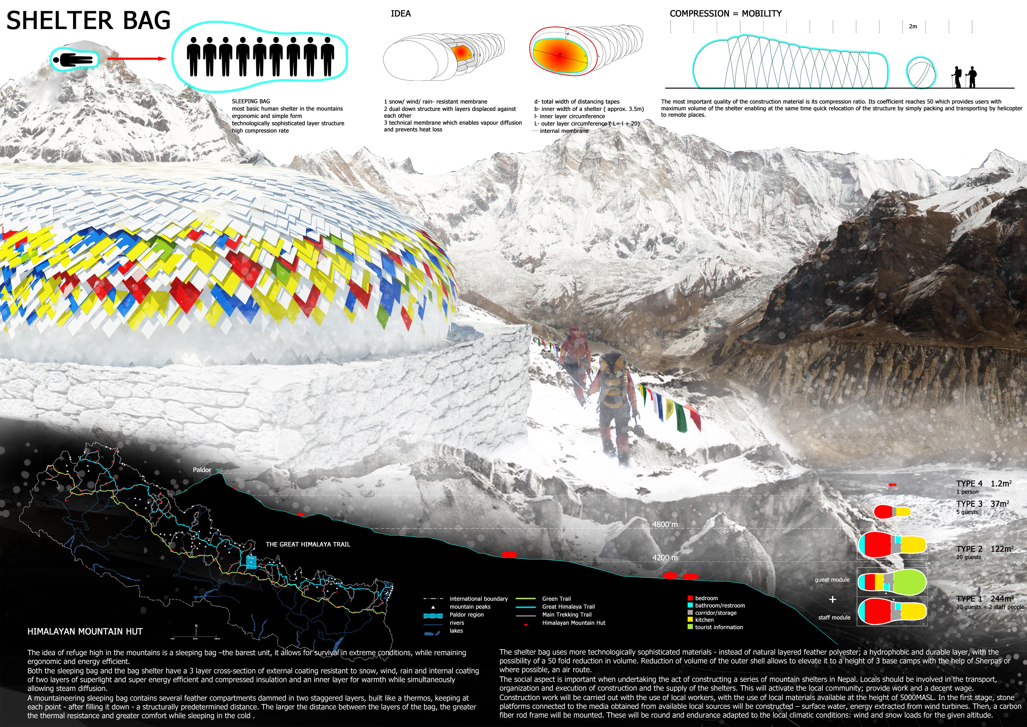 Himalayan Mountain Hut Competition Winners Unveiled