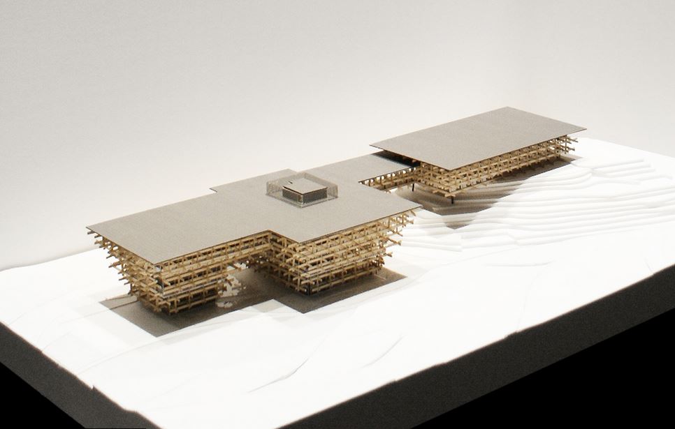 Ongoing Project:Yunnan Sales Center by Kengo Kuma