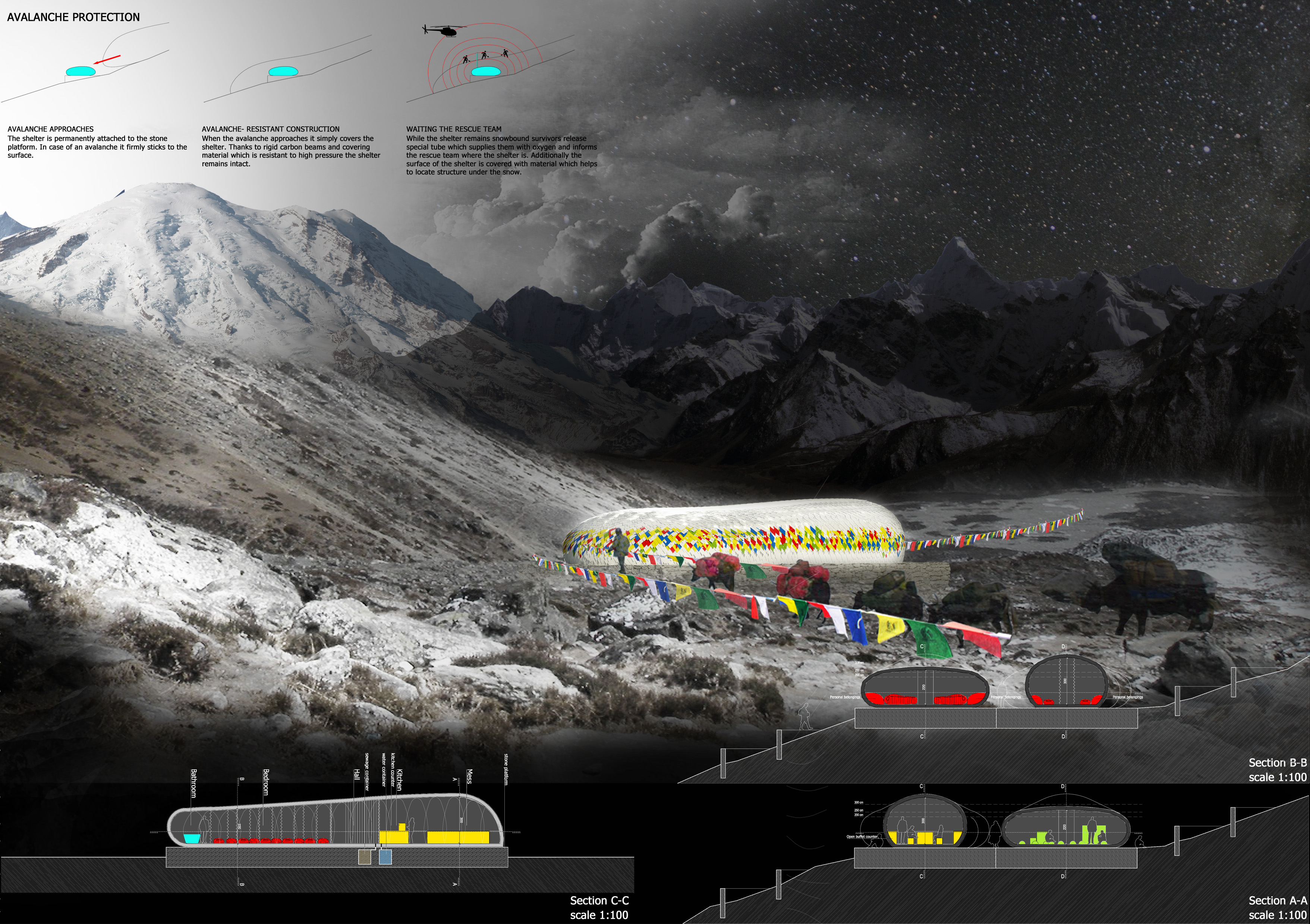 Himalayan Mountain Hut Competition Winners Unveiled