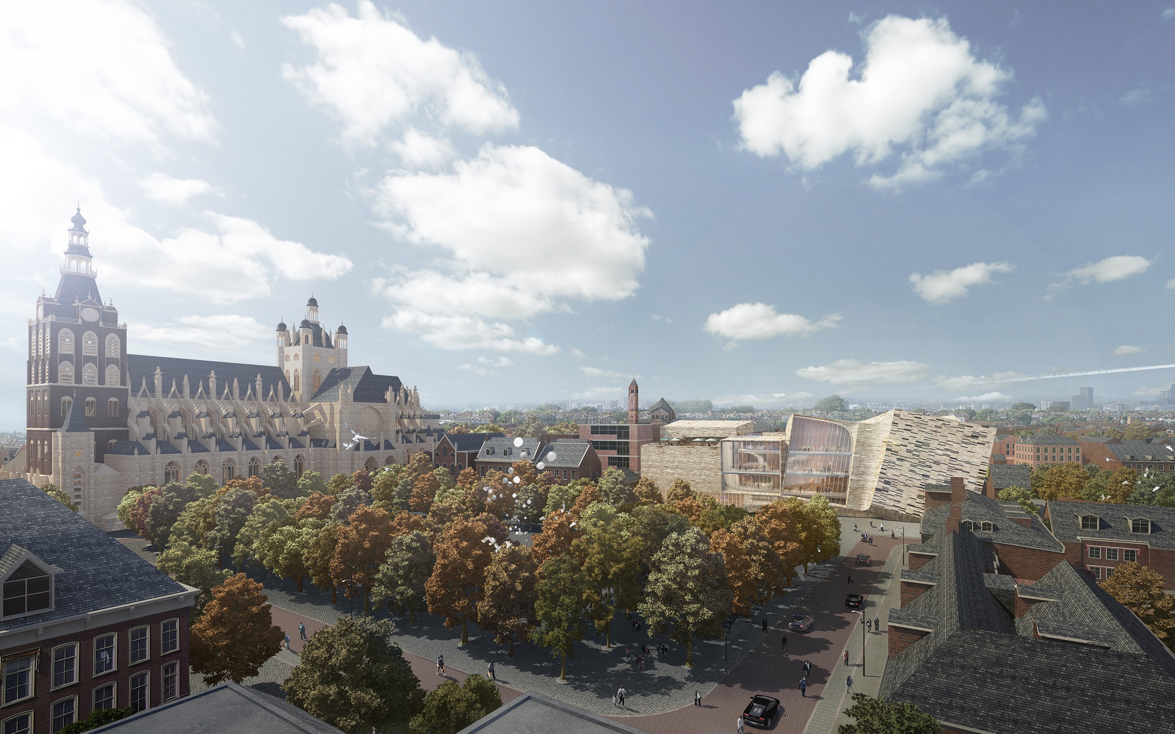 UNStudio&EHA are two finalists of ’’New Theater aan de Parade’’ in s-Hertogenbosch
