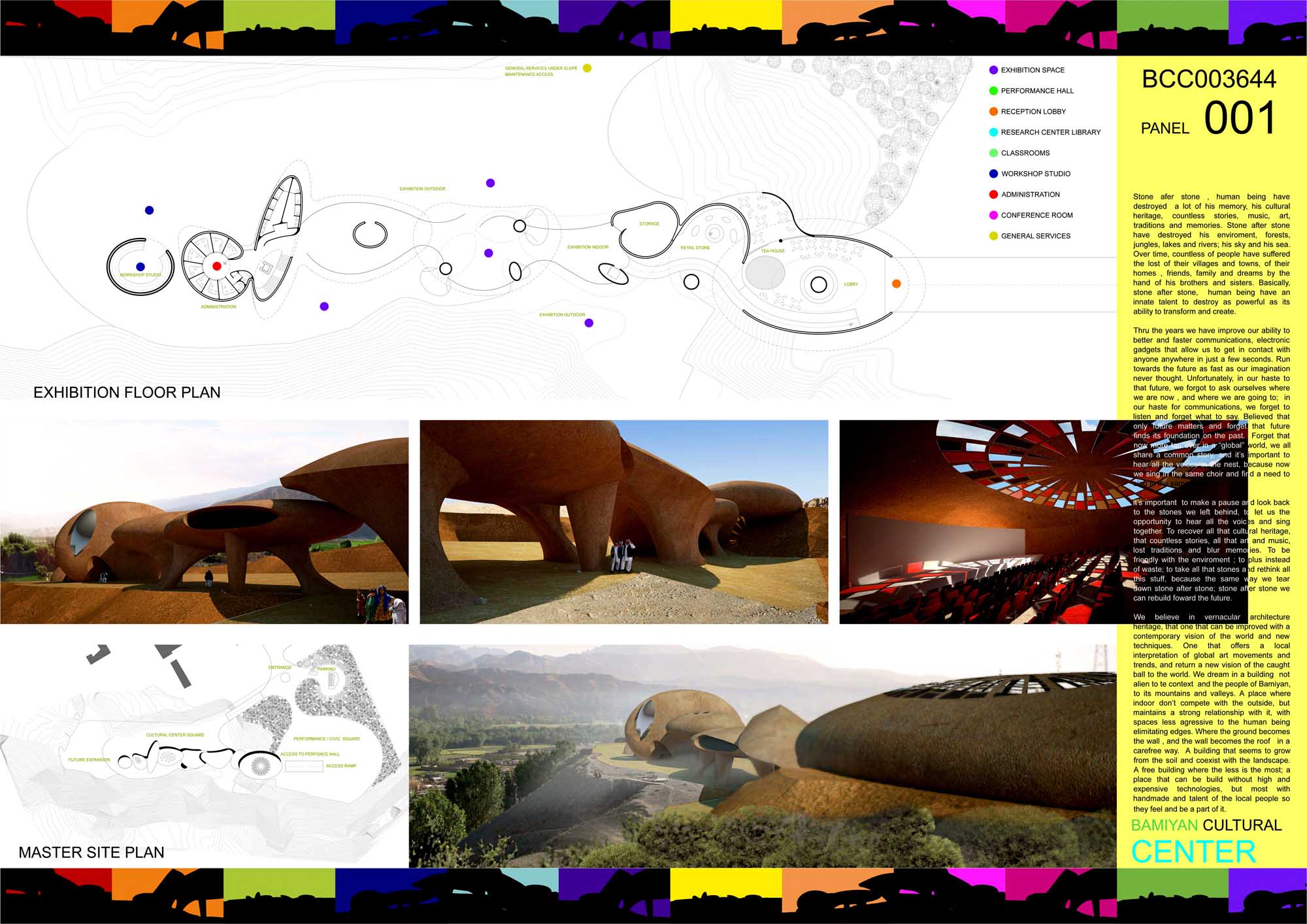 Online exhibition of Bamiyan Cultural Centre Projects