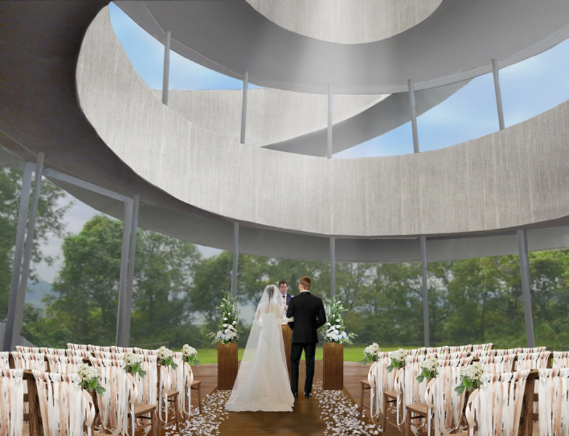 ’’S Structure’’ Ribbon Chapel looks like a sculpture by Hiroshi Nakamura&NAP