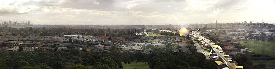 ‘In Search of a Suburban Domain’ RMIT University Major Project Design Thesis-Graduating Project