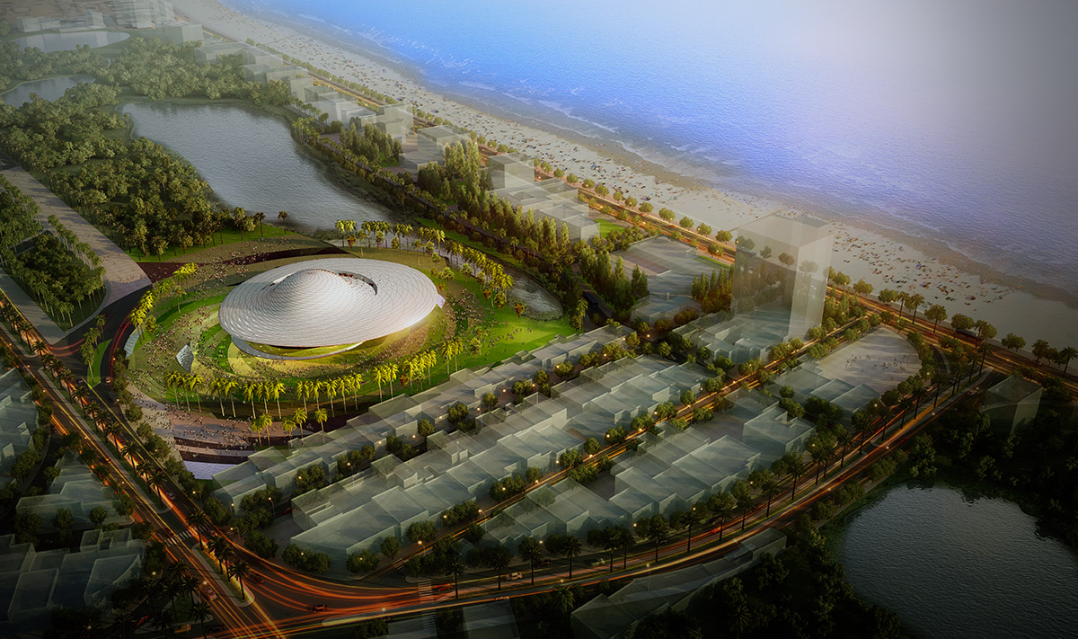 Fernando Romero/FR-EE presents plans for elliptical museum in Mazatlán, Mexico