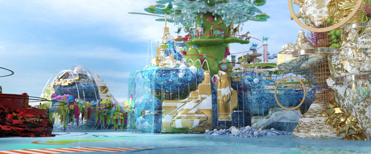 ’’Paradise of paradises’’ is a new set that redefines a post-scarcity&post-singular society